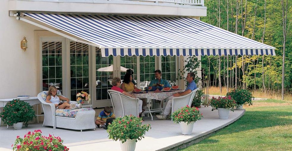 Awnings: Retractable, Cassette, Balcony, Dome awnings